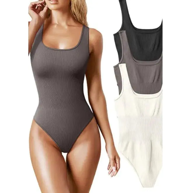 SnatchWear™ Seamless V-Neck Sculpt Bodysuit